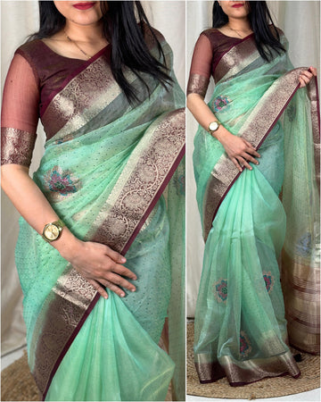 Cotton Silk Saree