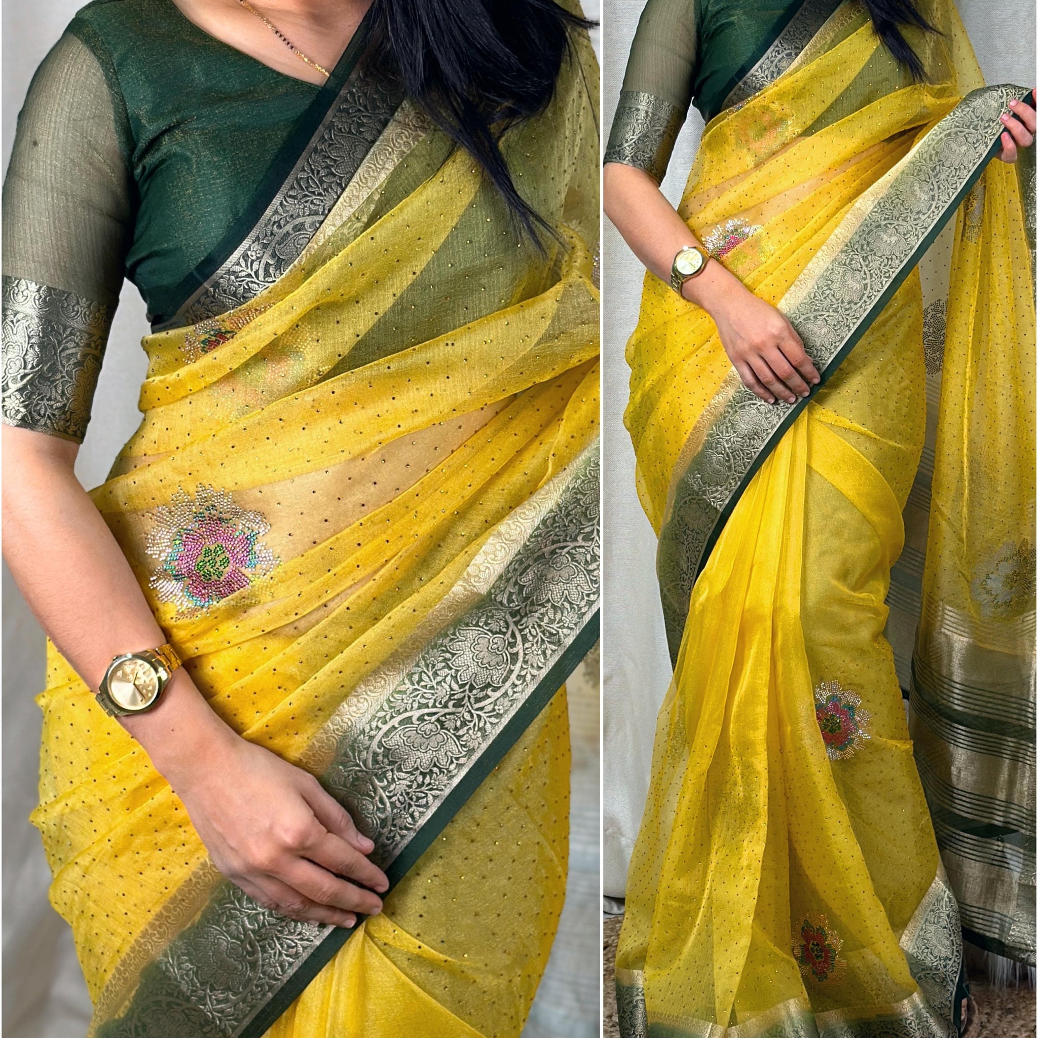 Cotton Silk Saree