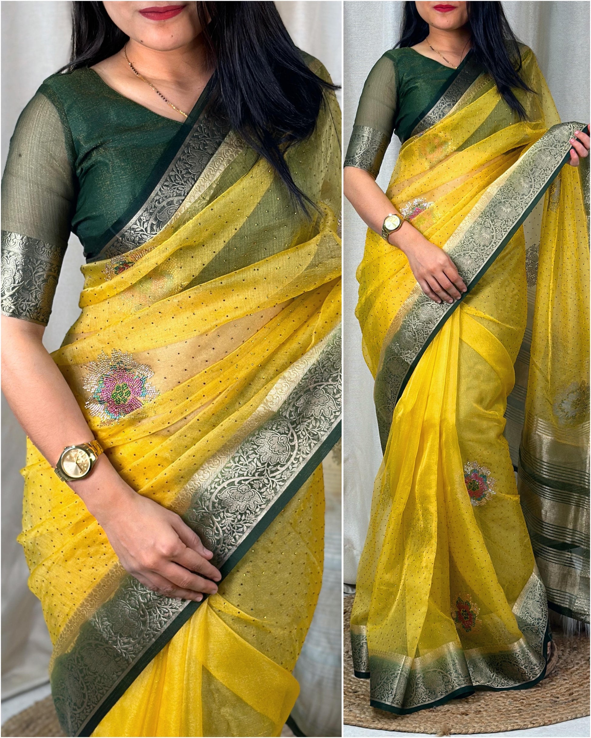 Cotton Silk Saree