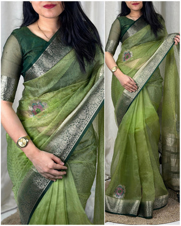 Cotton Silk Saree