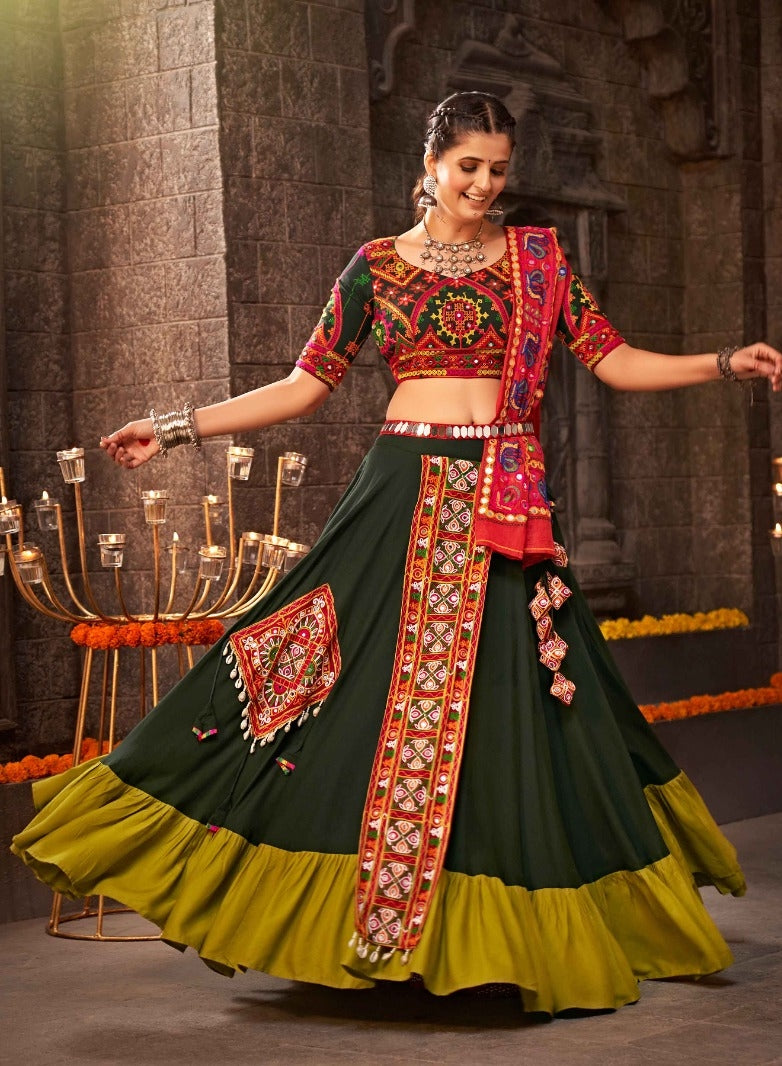 Beautiful Designer Navratri Garba Special Chaniya Choli