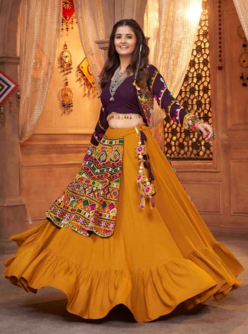 Beautiful Designer Navratri Koti Style Special Chaniya Choli