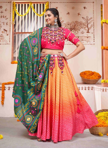 Beautiful Designer Navratri Koti Style Special Chaniya Choli