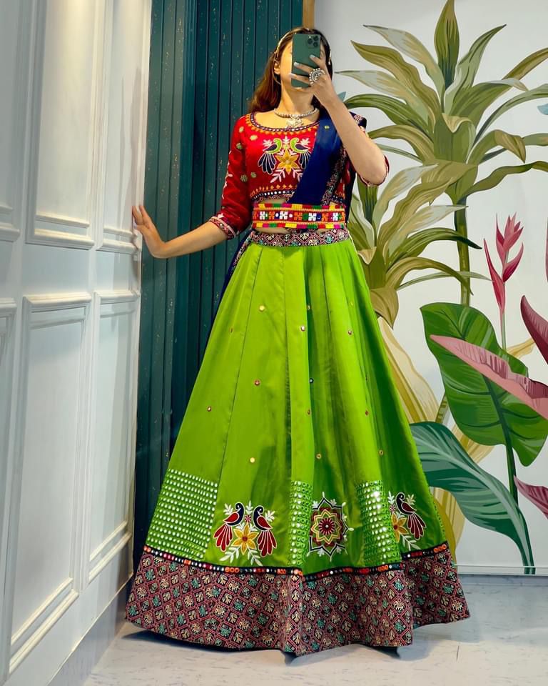 Navratri Cotton Lehenga Choli