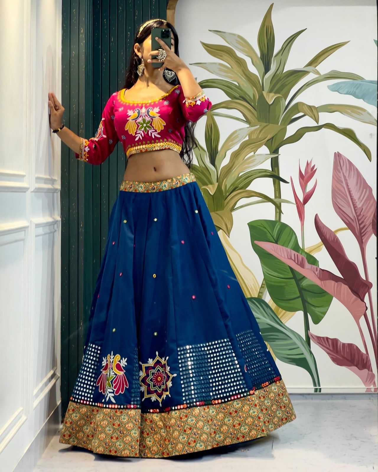 Navratri Cotton Lehenga Choli