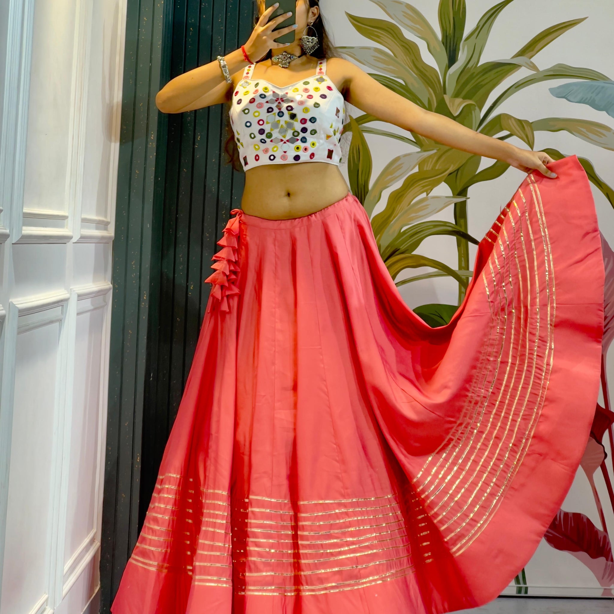 Navratri Cotton Lehenga Choli