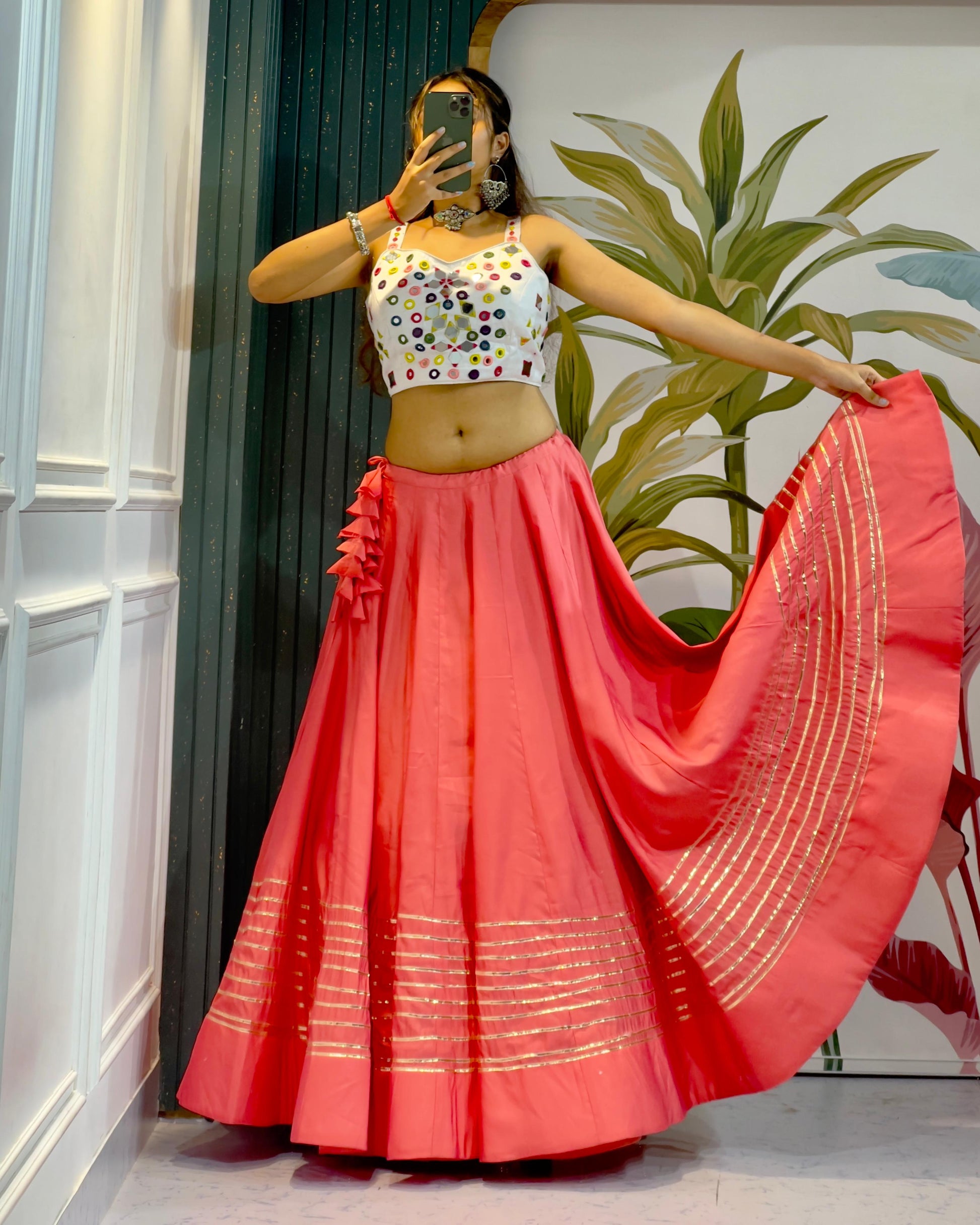 Navratri Cotton Lehenga Choli