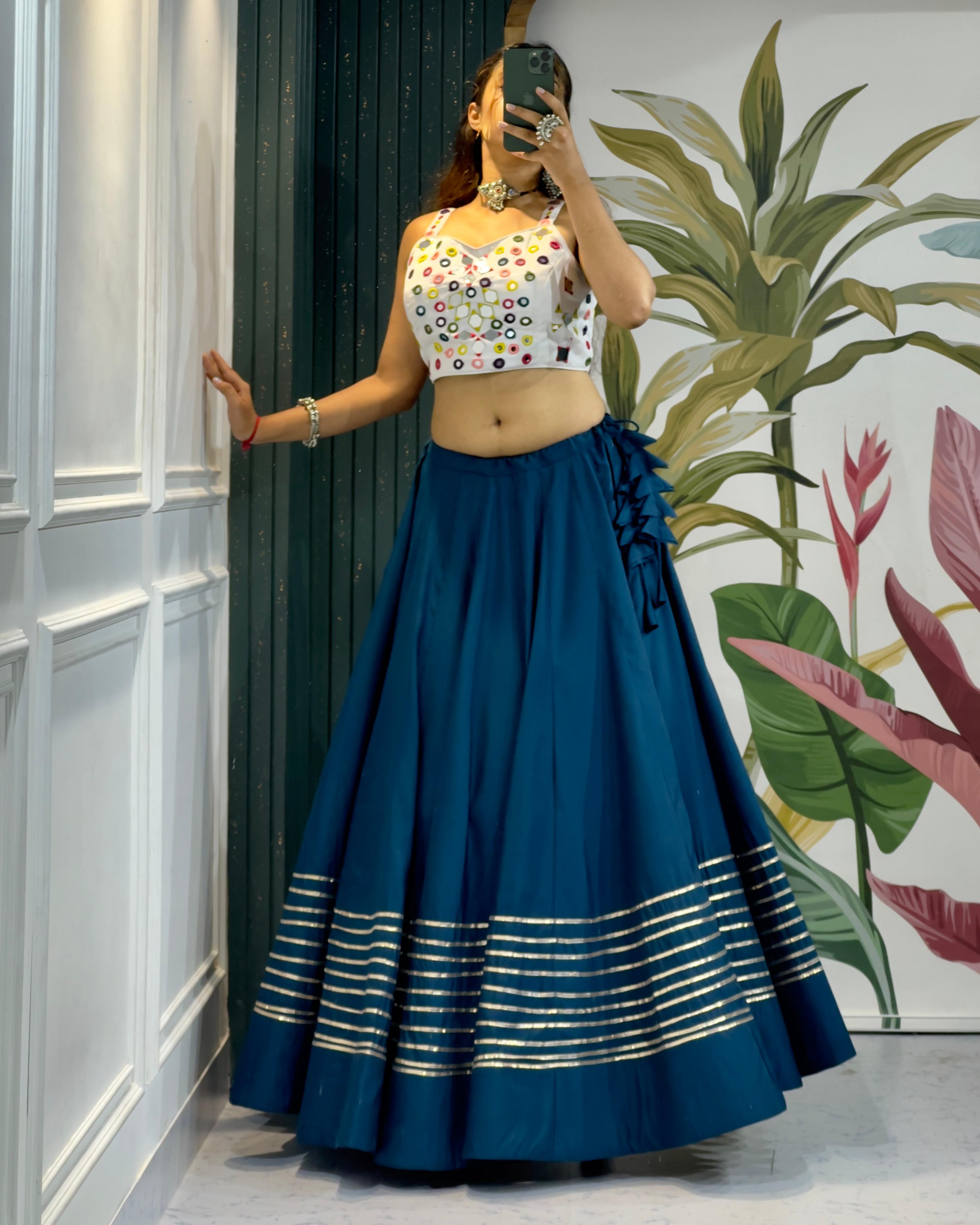 Beautiful Designer Navratri Special Pure Cotton Chaniya Choli