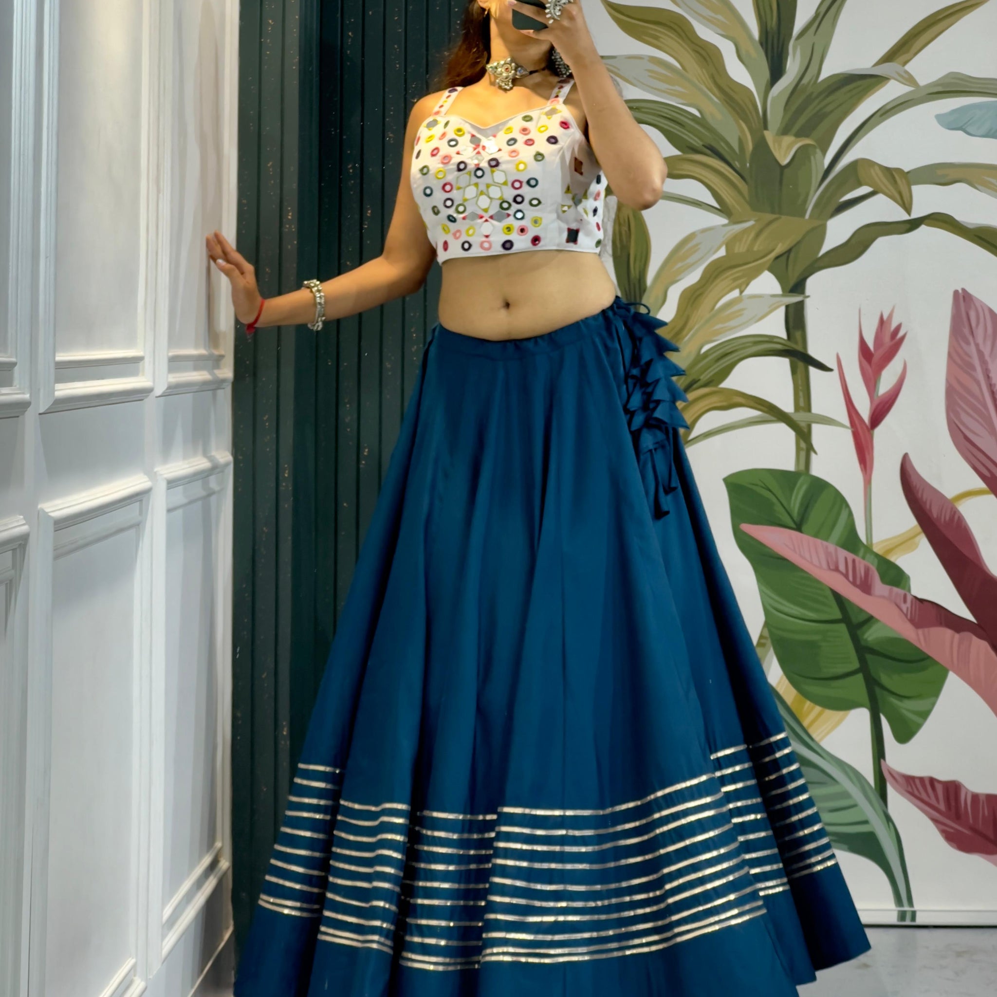 Navratri Cotton Lehenga Choli