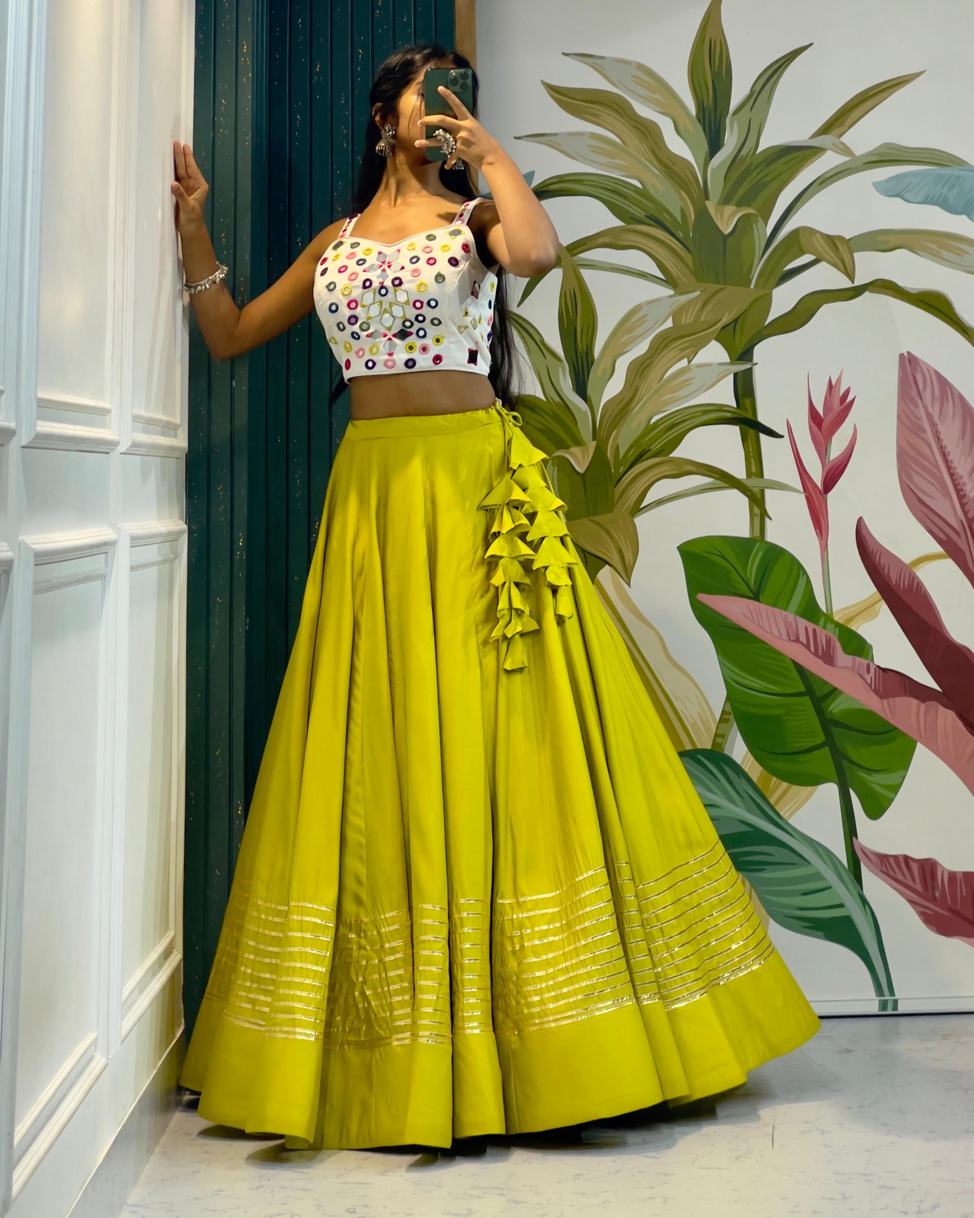 Navratri Cotton Lehenga Choli