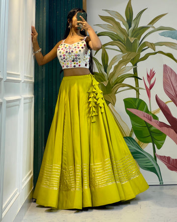 Navratri Cotton Lehenga Choli