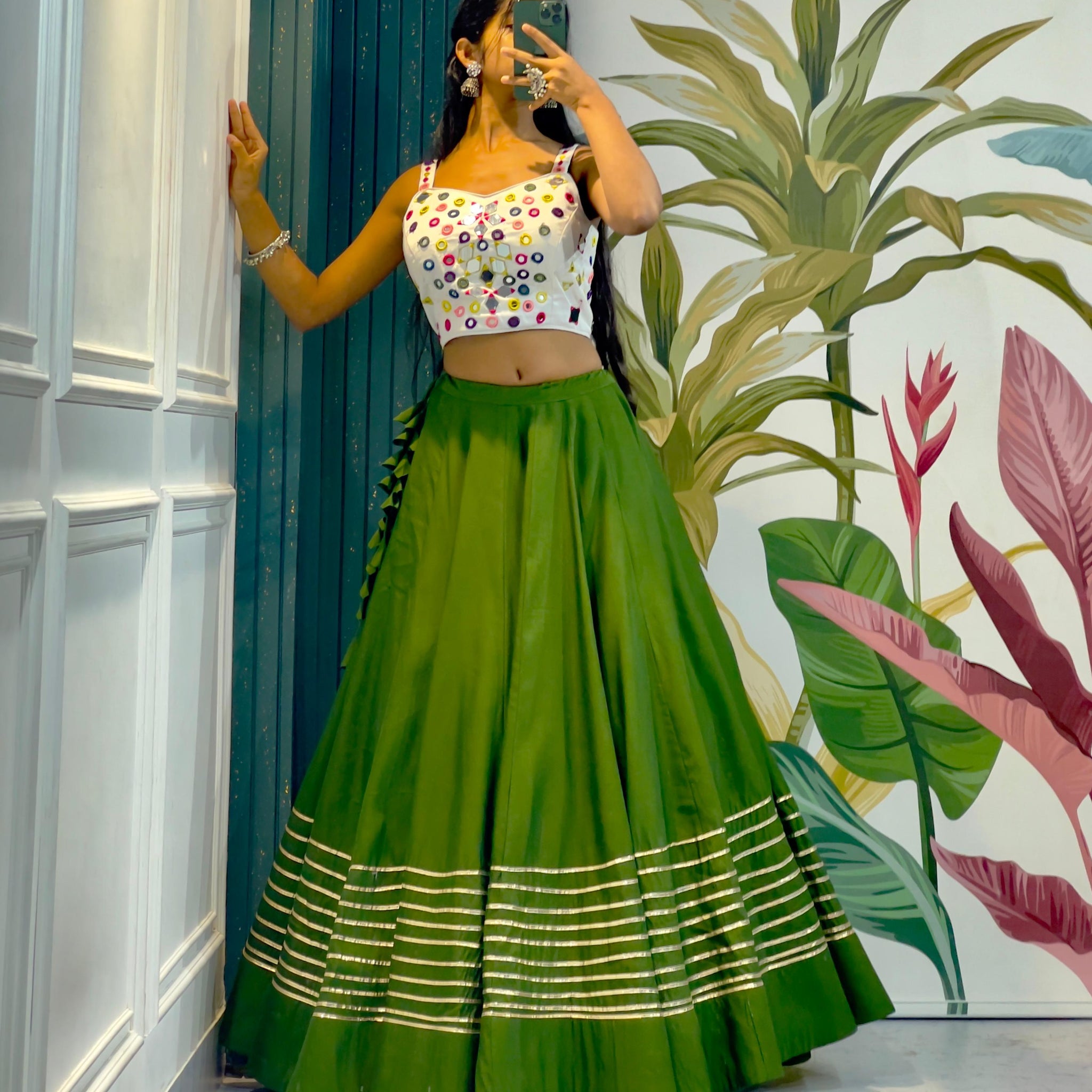 Navratri Cotton Lehenga Choli