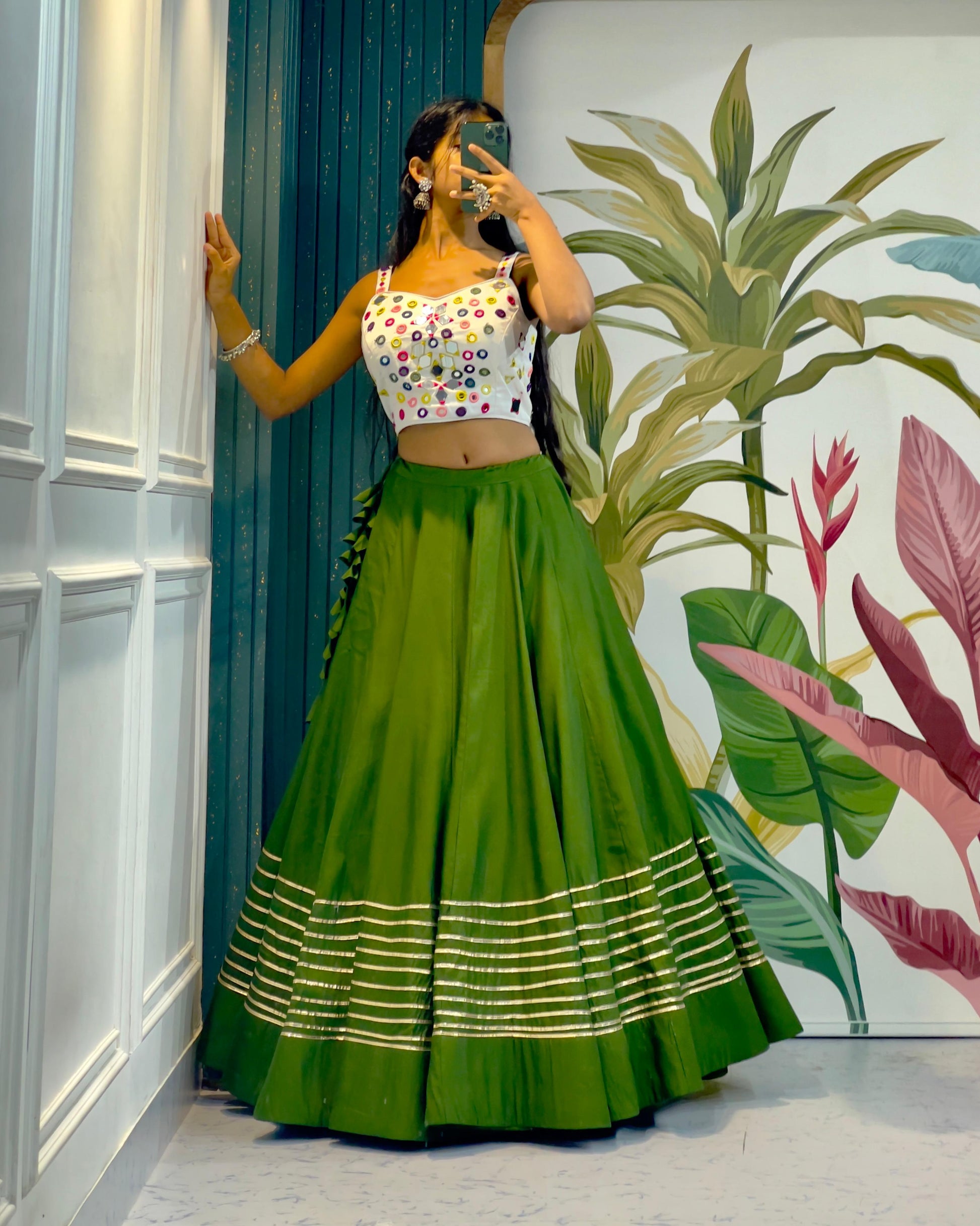 Navratri Cotton Lehenga Choli