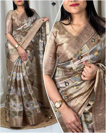 Beautiful Designer Soft Modal Silk Printed Saree