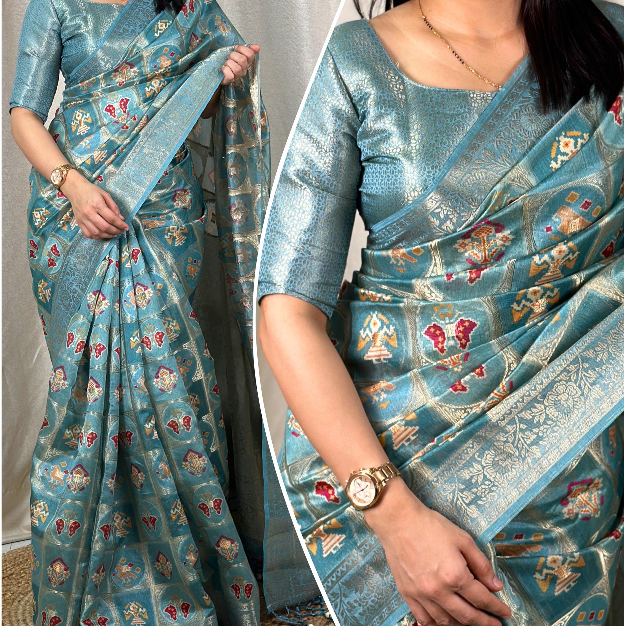 Beautiful Designer Soft Modal Silk Printed Saree