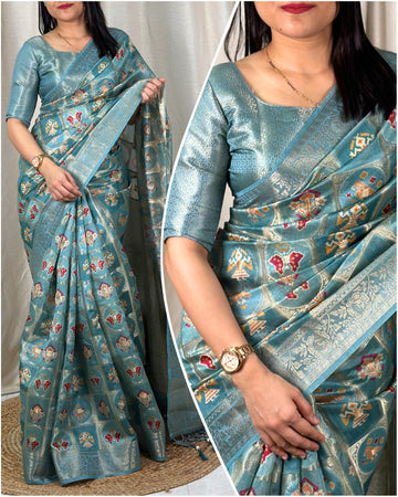 Beautiful Designer Soft Modal Silk Printed Saree