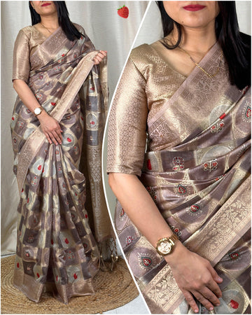 Beautiful Designer Soft Modal Silk Printed Saree