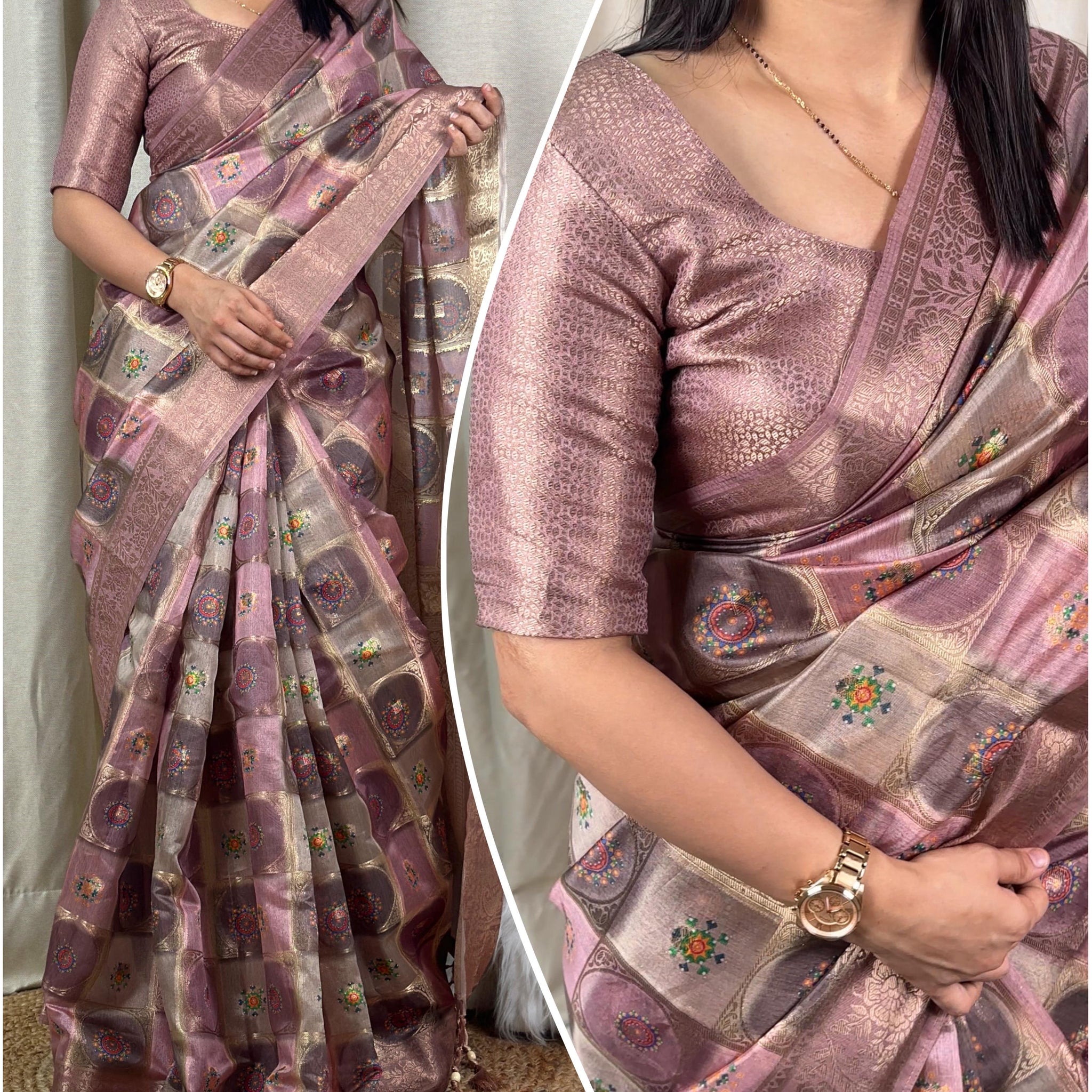 Beautiful Designer Soft Modal Silk Printed Saree