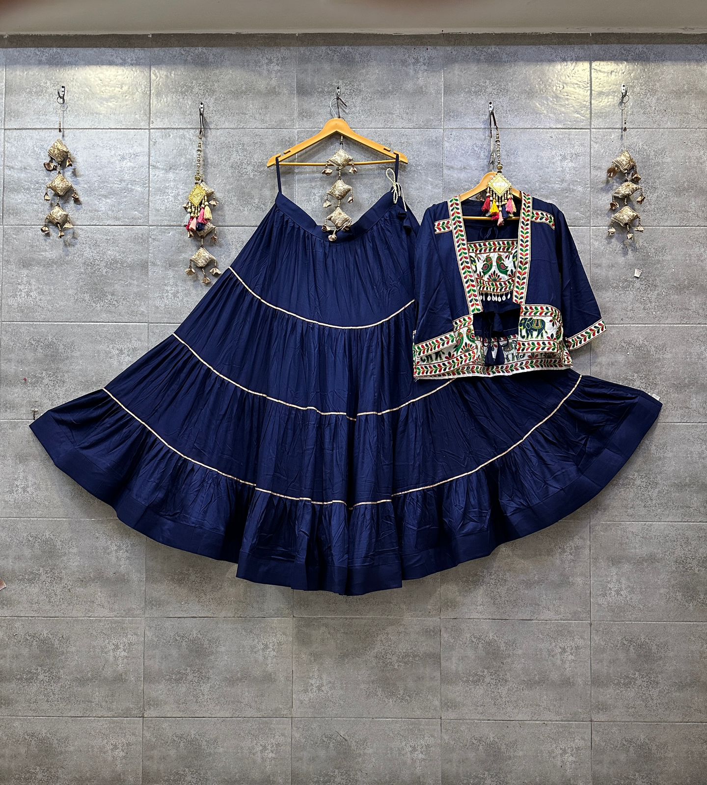 Navratri Cotton Lehenga Choli