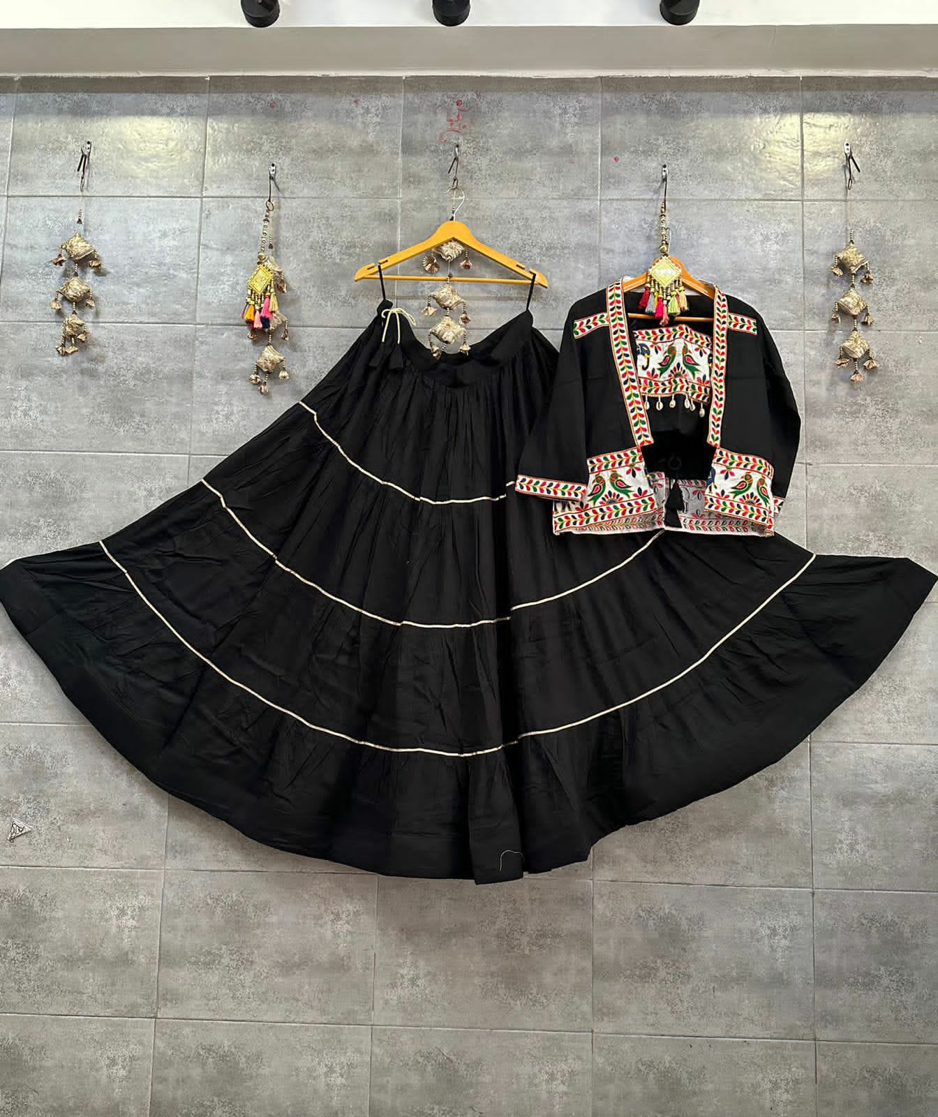 Navratri Cotton Lehenga Choli