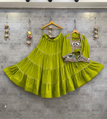 Navratri Cotton Lehenga Choli