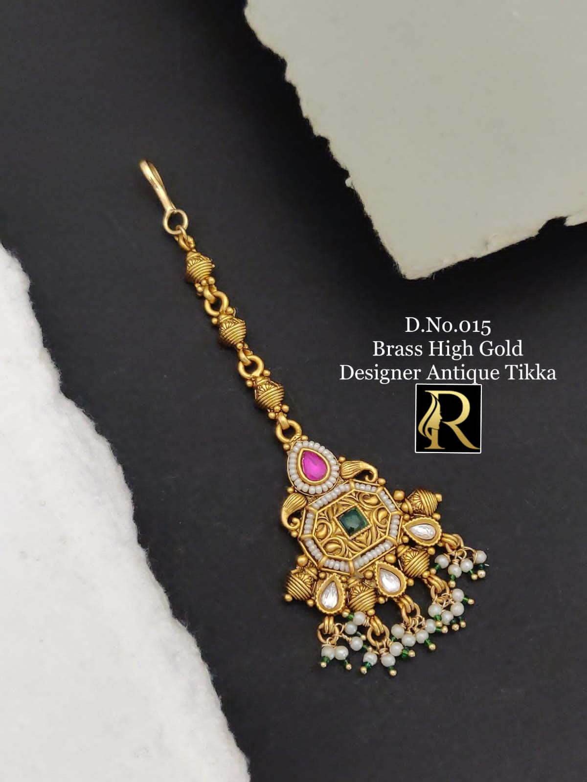 Designer Superhit Brass High Gold Antique Rajwadi Kandora