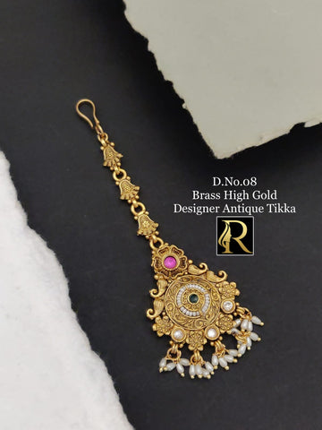 Designer Superhit Brass High Gold Antique Rajwadi Kandora