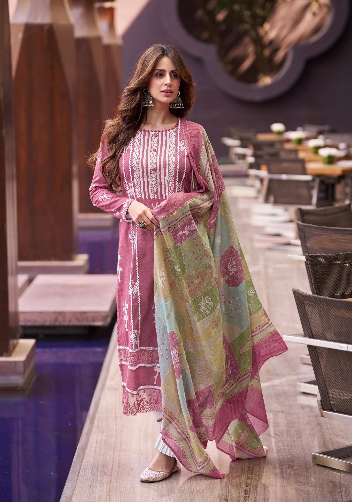 Beautiful Casual Wear Pure Cotton Printed Lawn Suit