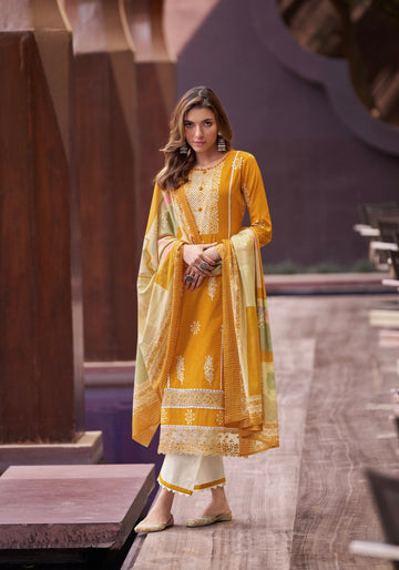 Beautiful Casual Wear Pure Cotton Printed Lawn Suit