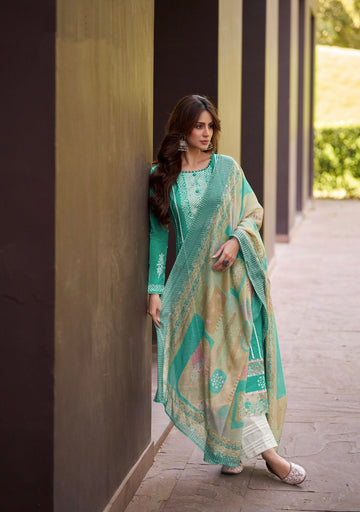 Beautiful Casual Wear Pure Cotton Printed Lawn Suit