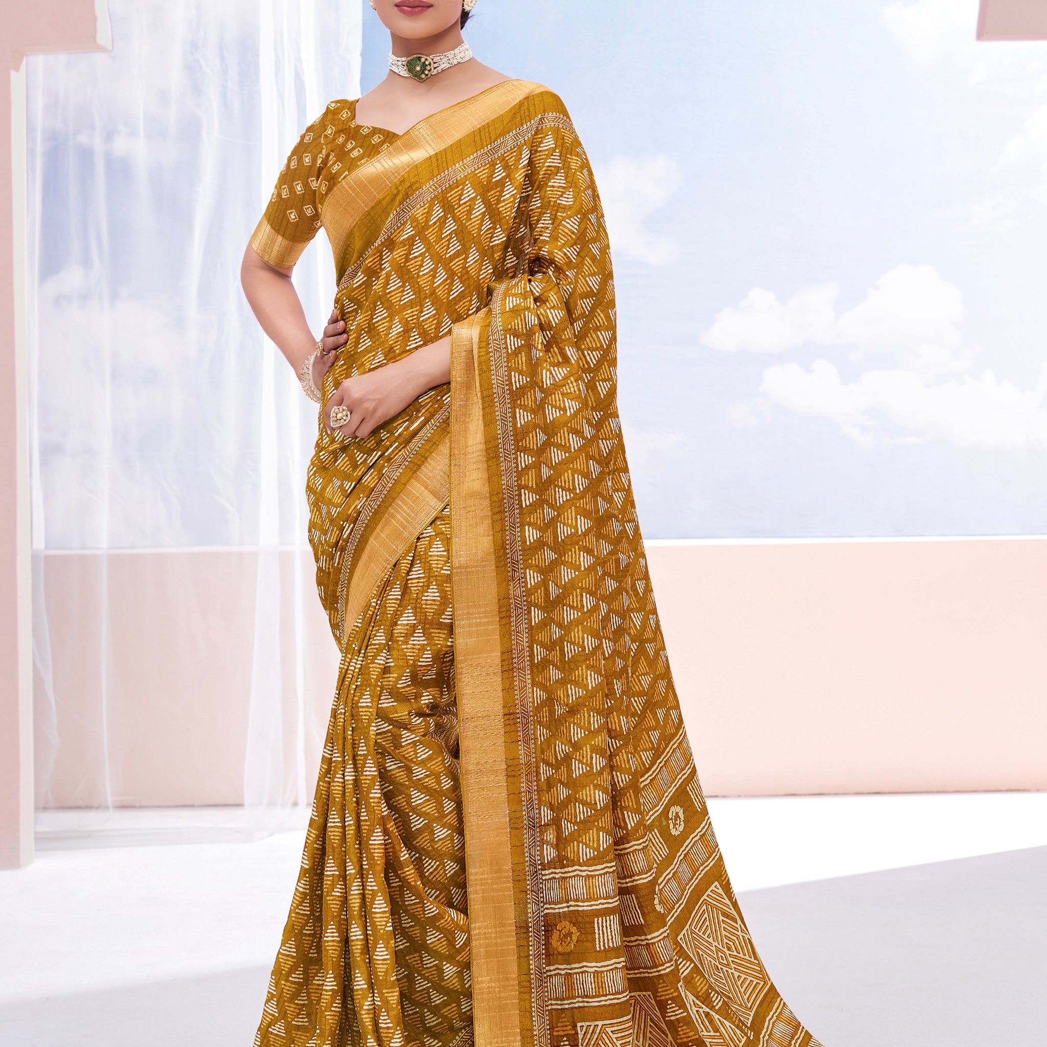 Beautiful Occasion Wear Pure Dola Silk Saree