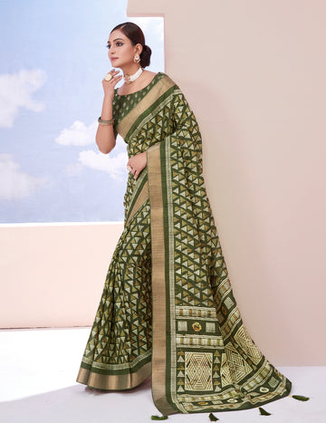 Beautiful Occasion Wear Pure Dola Silk Saree