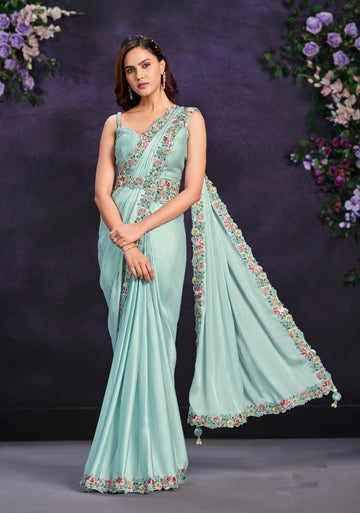 Beautiful Designer Occasion Wear Readymade Saree