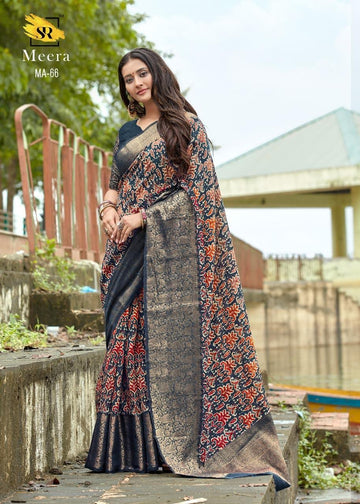 Beautiful Designer Summer Special Meera Soft Linen Saree