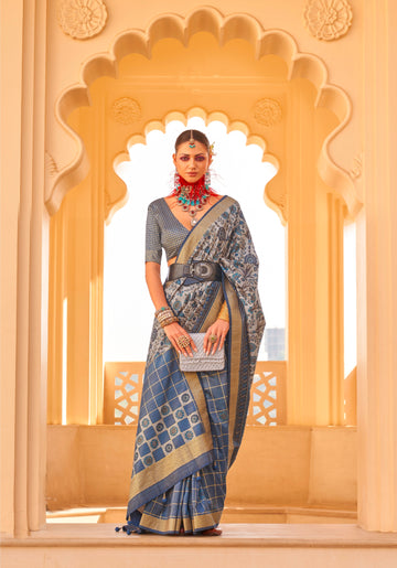 Beautiful Designer Festive Wear Latest Premium Silk Saree