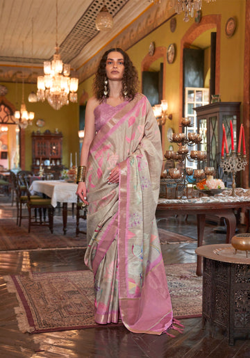 Beautiful Designer Occasion Wear Soft Banarasi Saree