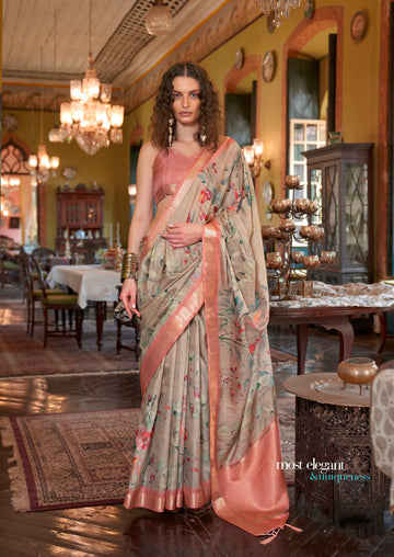 Beautiful Designer Occasion Wear Soft Banarasi Saree