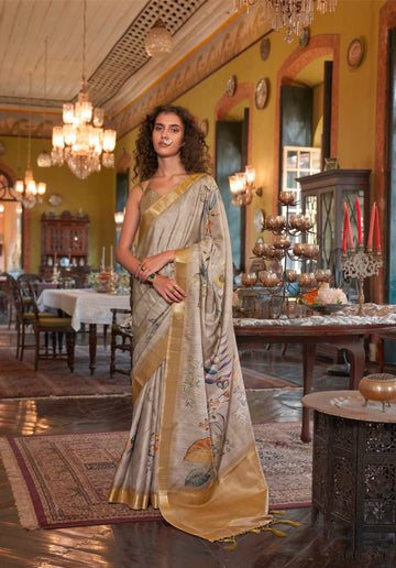 Beautiful Designer Occasion Wear Soft Banarasi Saree