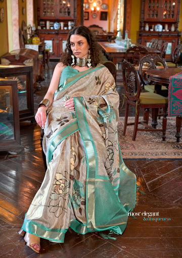 Beautiful Designer Occasion Wear Soft Banarasi Saree