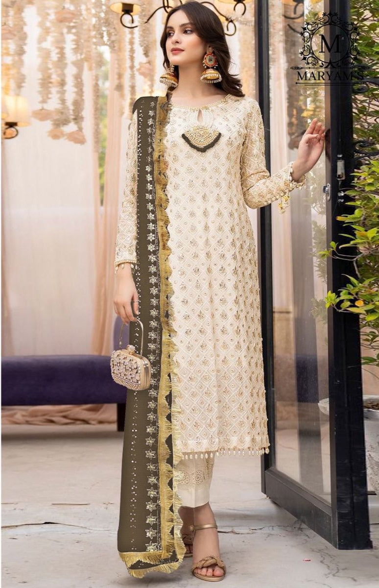 Beautiful Designer Party Wear Pakistani Maryam’s Salwar Suit