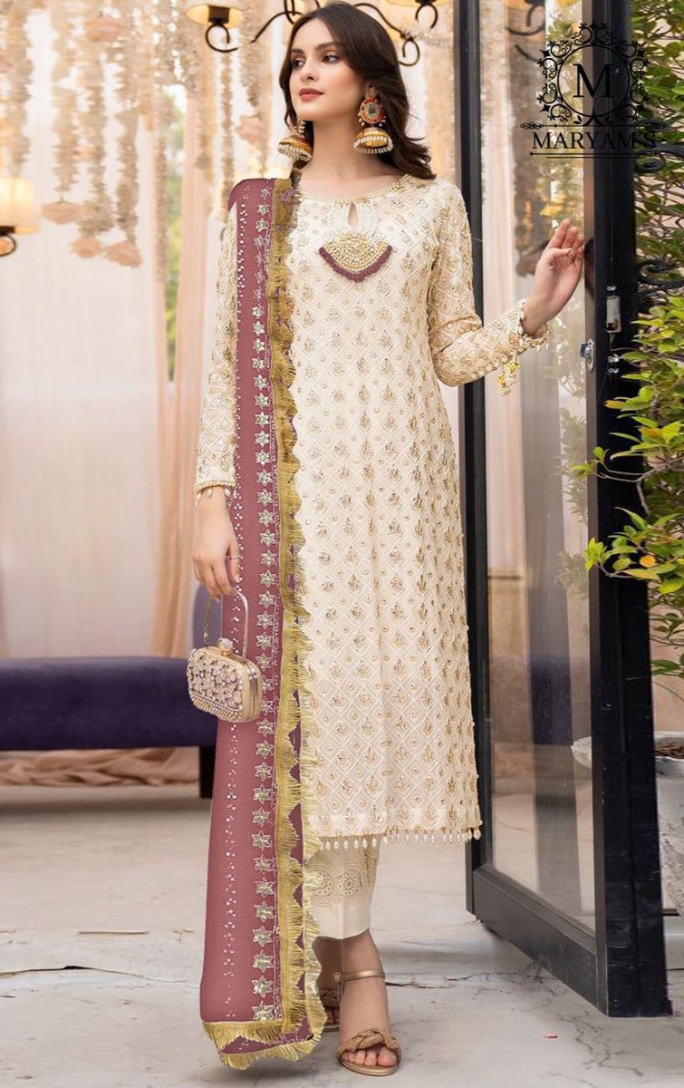 Beautiful Designer Party Wear Pakistani Maryam’s Salwar Suit