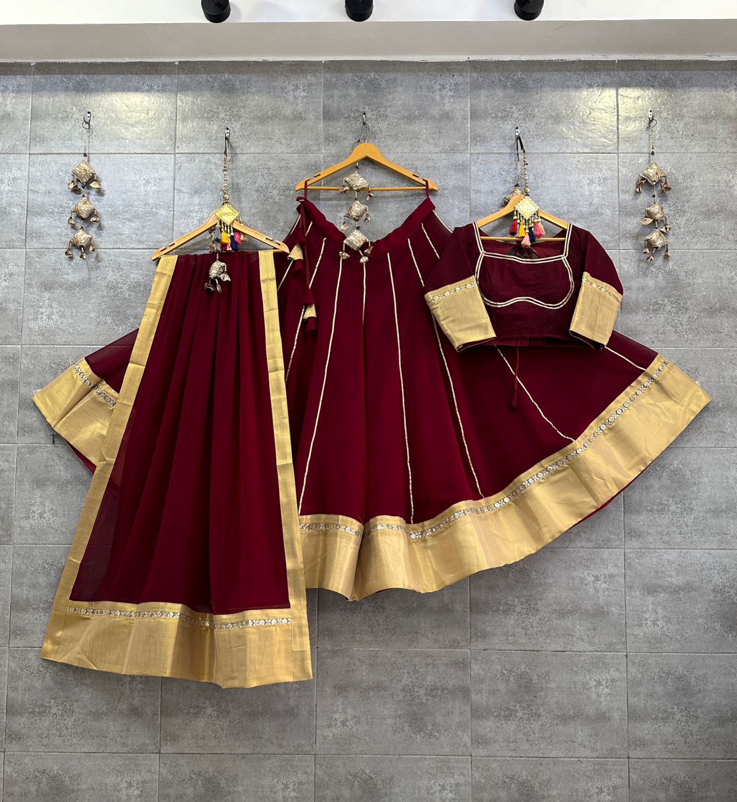 Georgette Lehenga Choli