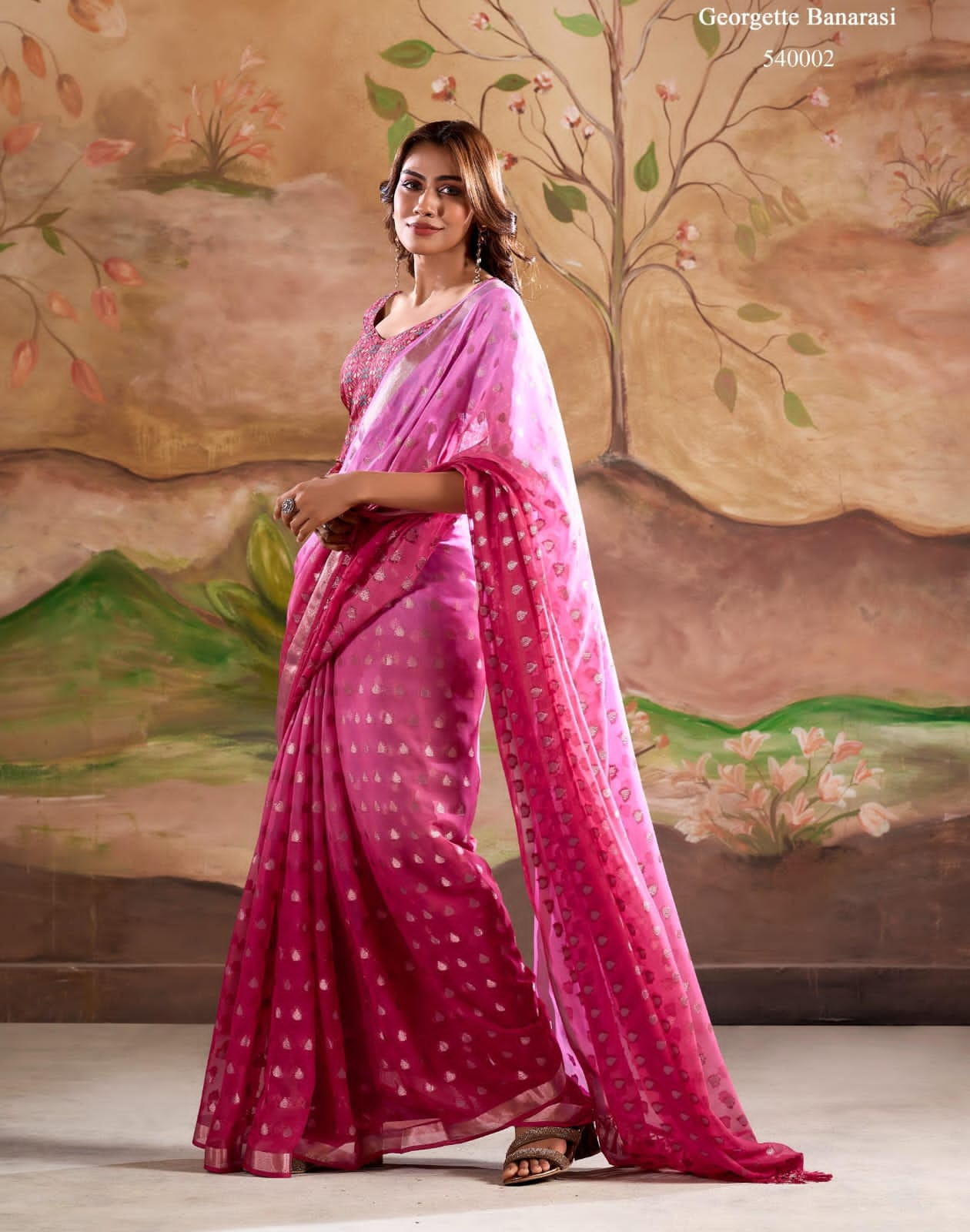 Georgette Saree