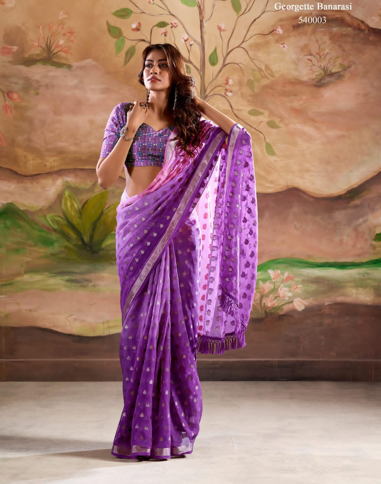 Georgette Saree