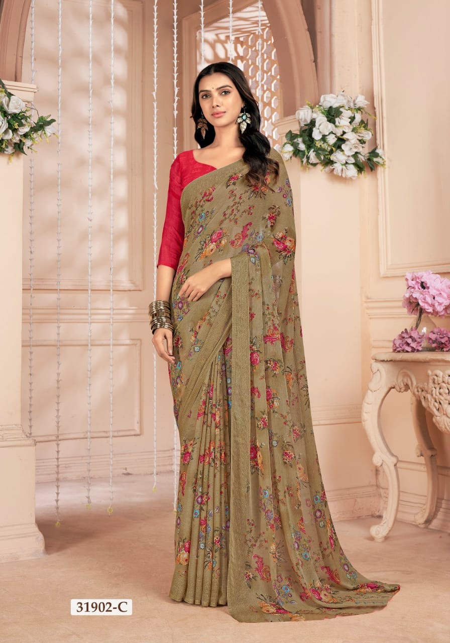 Chiffon Saree