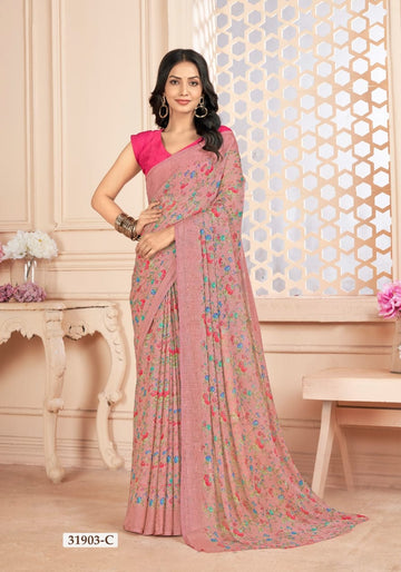 Chiffon Saree