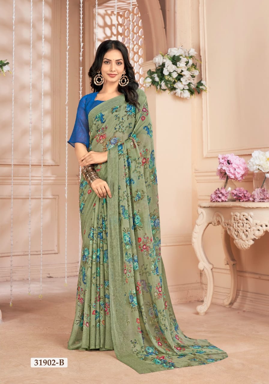 Chiffon Saree