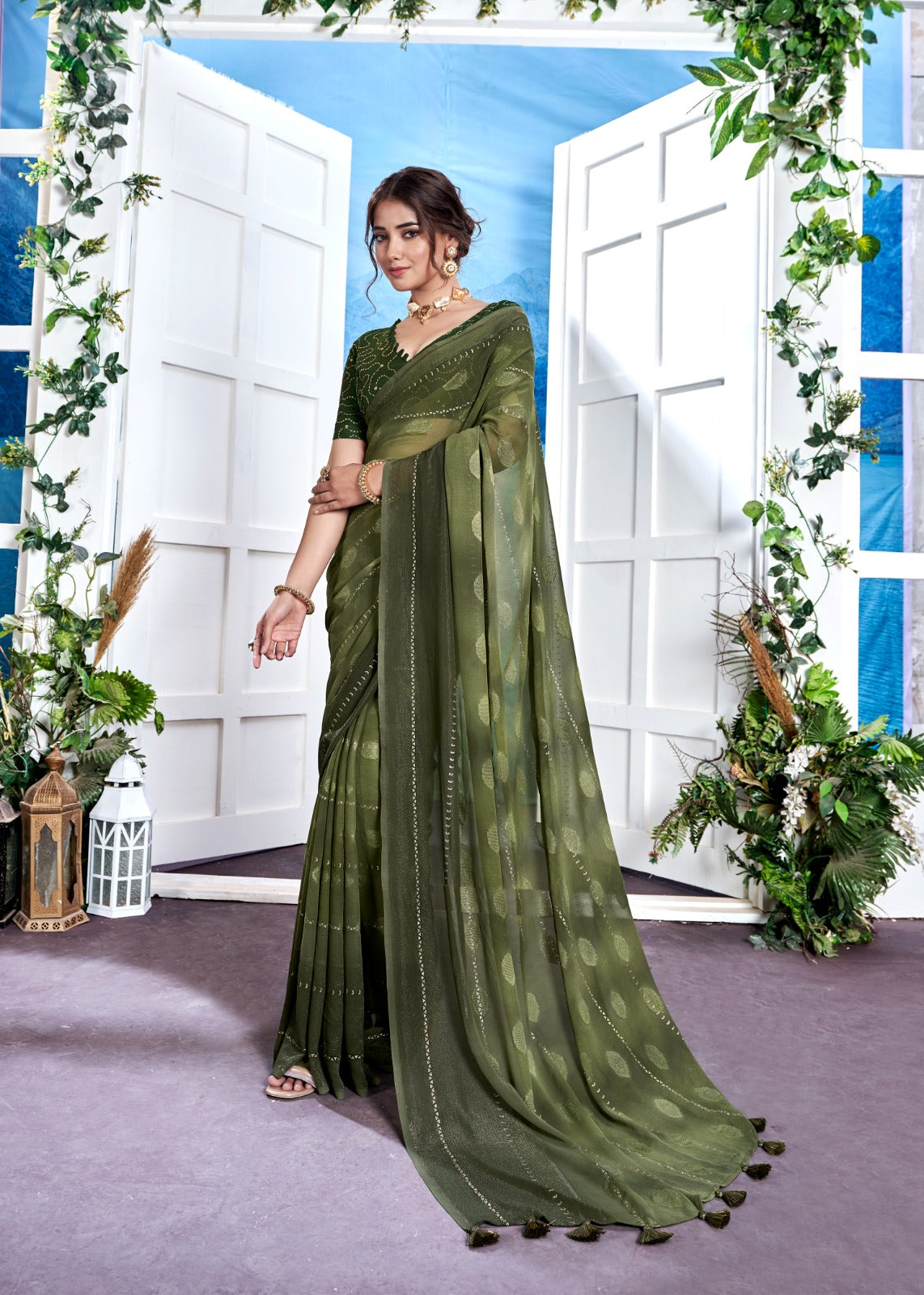 Georgette Saree