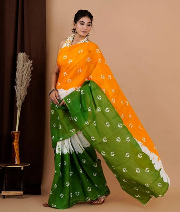 Beautiful Designer Summer Special Mono Cotton Saree