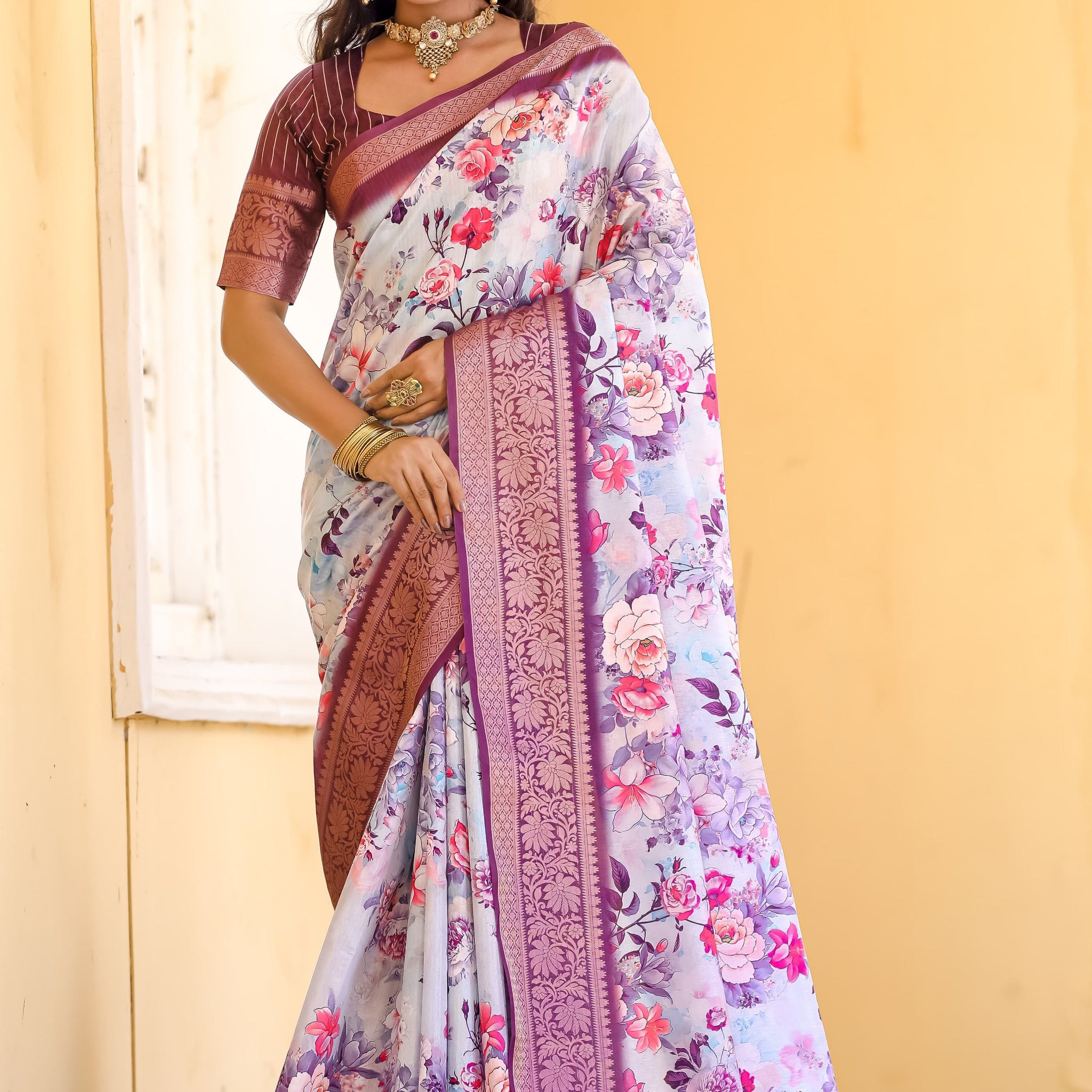 Pure Dola Silk Saree